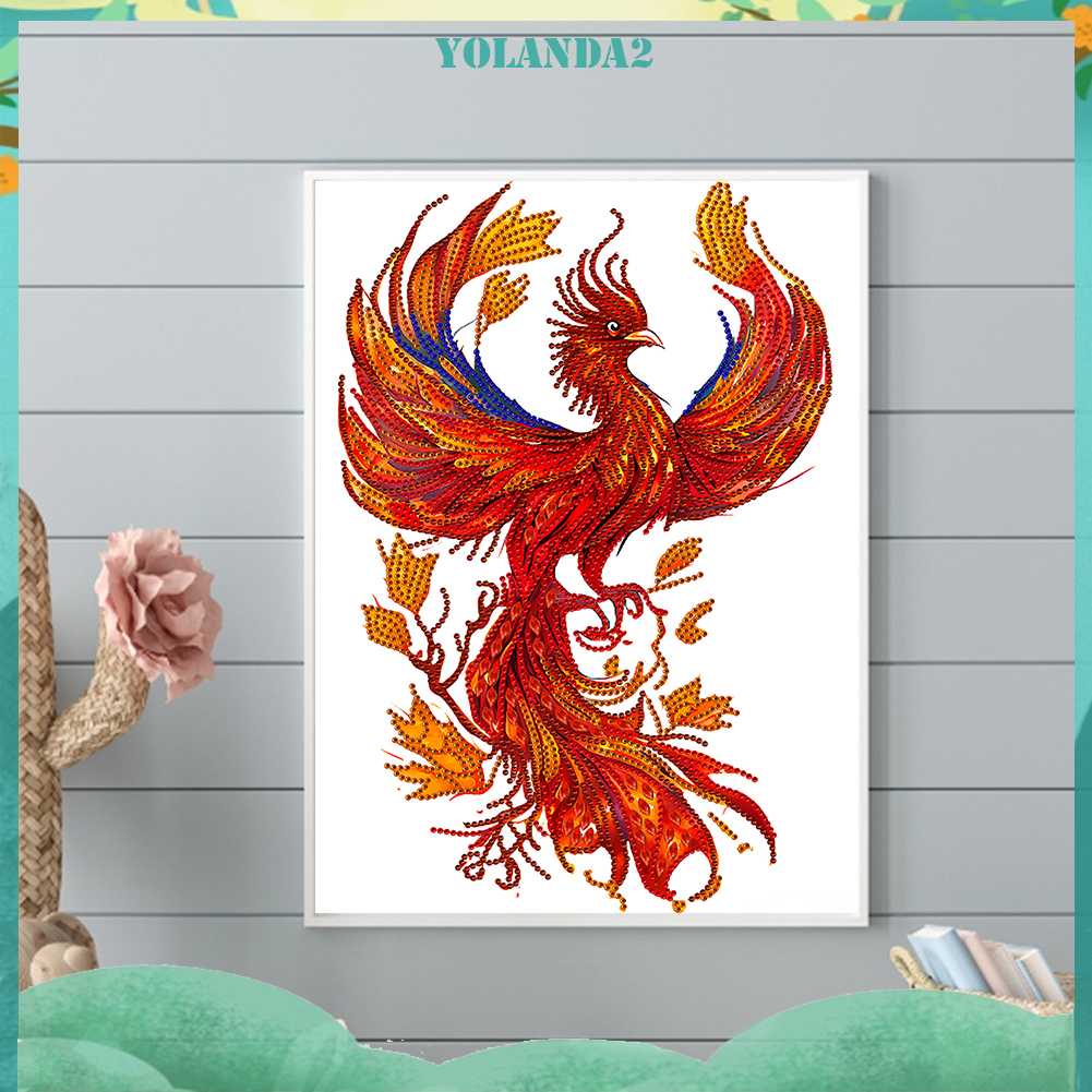 Bộ Tranh Đính Đá 5D Họa Tiết Động Vật Độc Đáo DIY Dùng Trang Trí Nhà Cửa