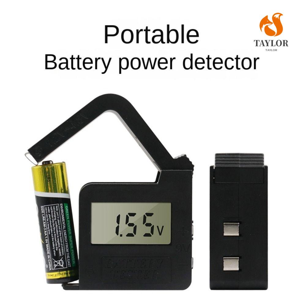 Thiết Bị Kiểm Tra Dung Lượng Pin TAYLOR1 1.5V / AA / AAA / 9V Màn Hình LCD