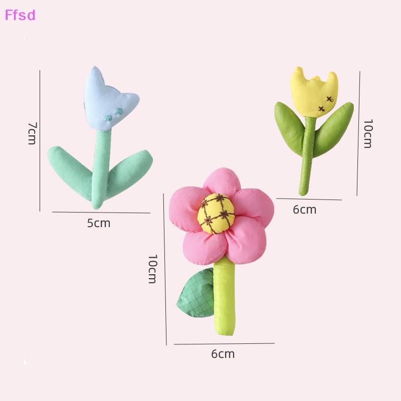 {Ffsd} Kẹp Tóc Hình Hoa Tulip Bằng Vải Nhiều Màu Dễ Thương Phụ Kiện Làm Trang Sức Thủ Công Cho Nữ * Hàng Bán Chạy