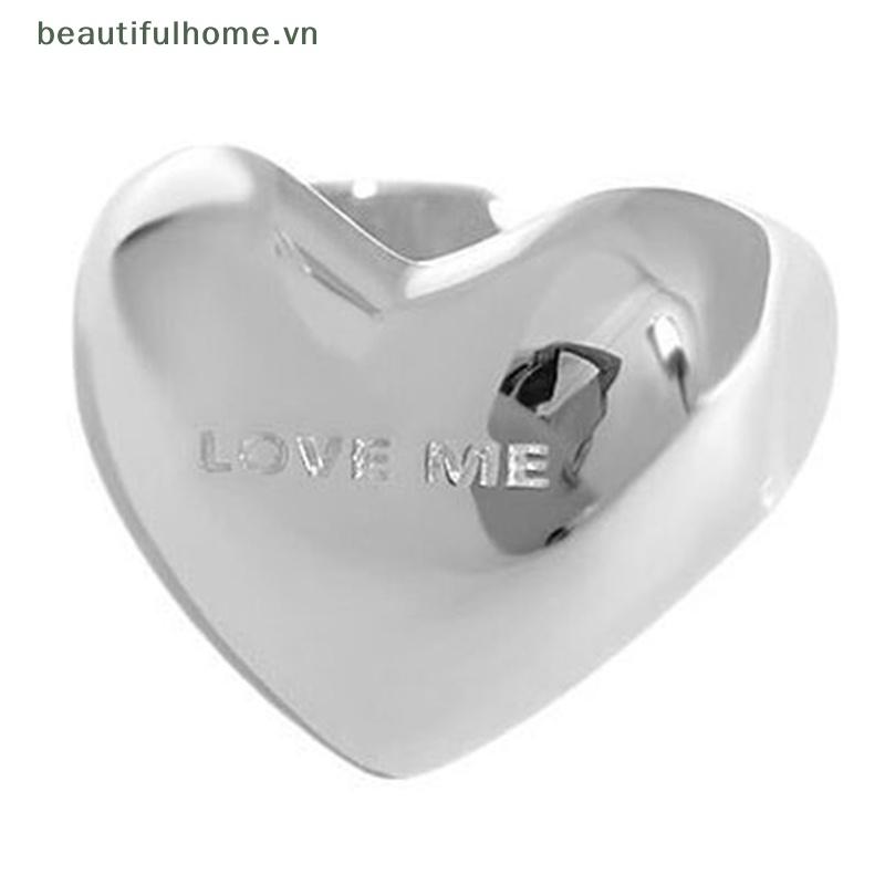 Nhẫn Hình Trái Tim Màu Bạc Thời Trang Dành Cho Nữ