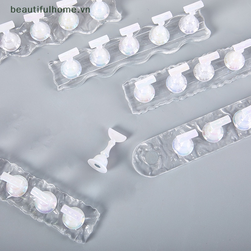 Giá Đỡ Trưng Bày Móng Tay Giả Từ Tính Bằng Acrylic