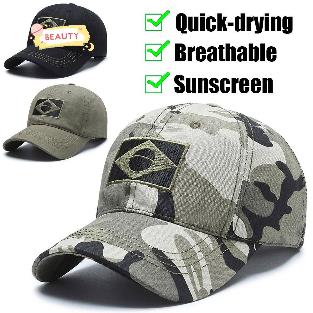 Mũ Lưỡi Trai Thể Thao Hoạ Tiết Cờ Brazil Chất Liệu Thấm Hút Khô Thoáng Nhanh Chóng