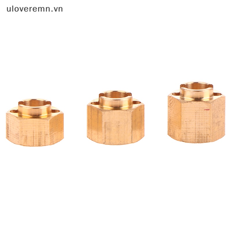 Đầu Nối Dài Trục Bánh Xe Bằng Đồng Thau 4 / 5 / 6mm Cho Mô Hình Xe Điều Khiển 1 / 18