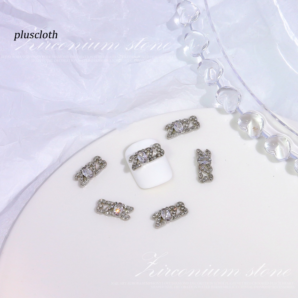 Hộp Hạt Kim Cương Giả Lấp Lánh Sang Trọng Trang Trí Móng Tay 2023