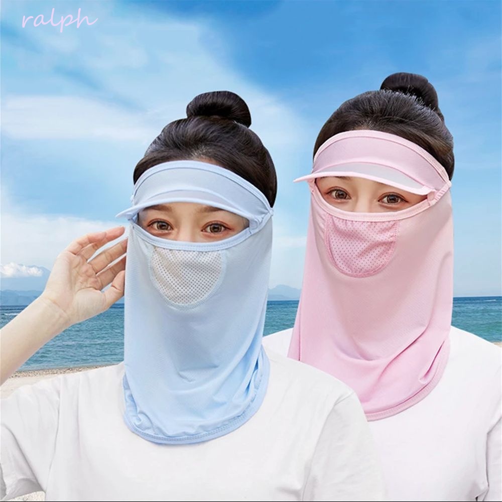 Mũ Trùm Đầu Kiêm Mặt Nạ Bảo Vệ Toàn Diện Chống Tia Uv Khi Đi Xe Đạp / Leo Núi