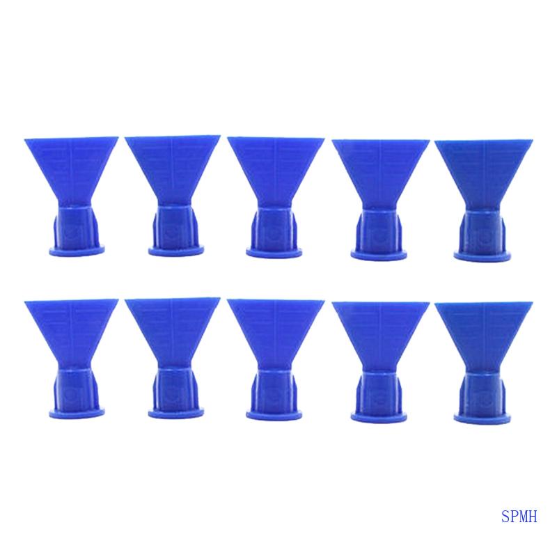 Bộ 10 Vòi Silicone Hình Nón 14 5mm Cho Răng Miệng