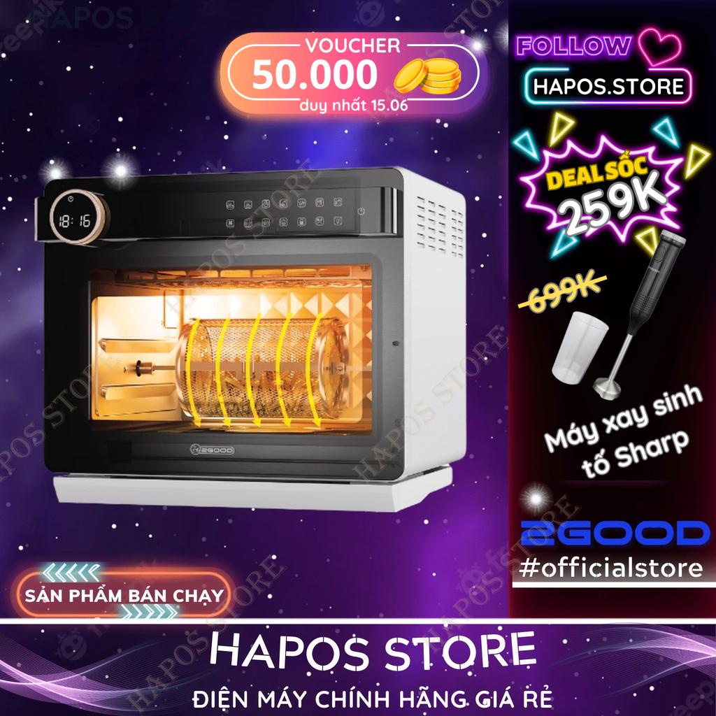 Nồi chiên không dầu hấp hơi nước 2GOOD S100 Inox dung tích 20 lít đa năng, Công nghệ Superheat tiên tiến - HAPOS