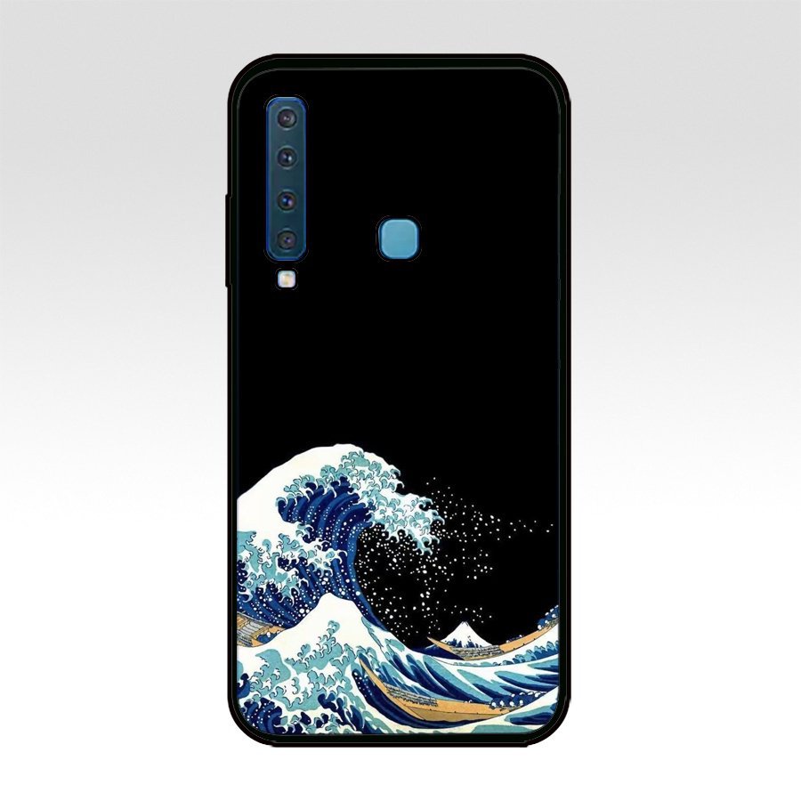 Ốp Lưng TPU silicone Mềm Màu Đen Thời Trang Cho Galaxy A9 2018