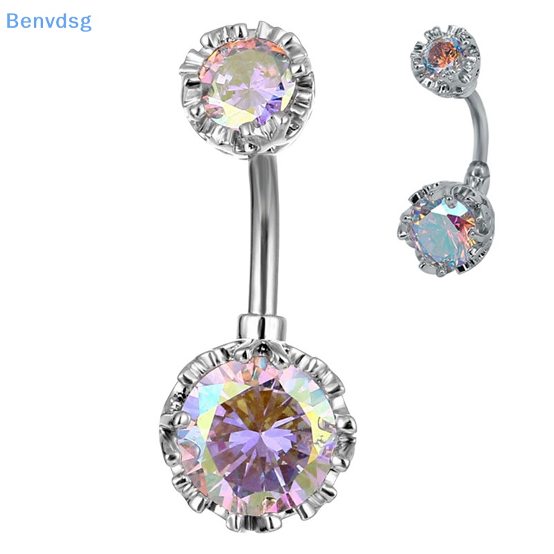 Khuyên Rốn Đính Đá Zircon Trang Sức Múa Bụng Cho Nữ