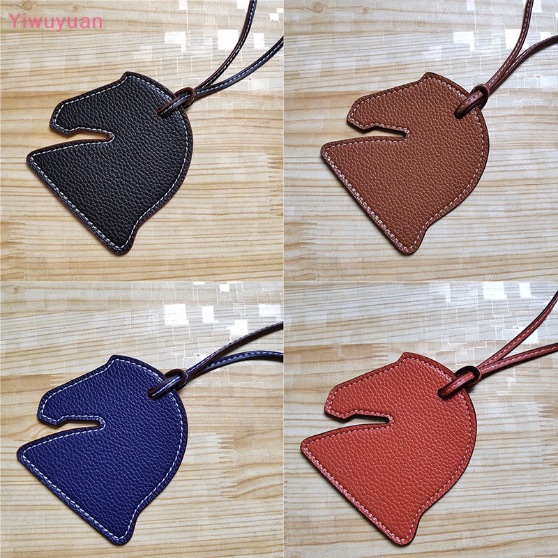 Móc Khóa Da PU Hình Ngựa Hợp Thời Trang Mới