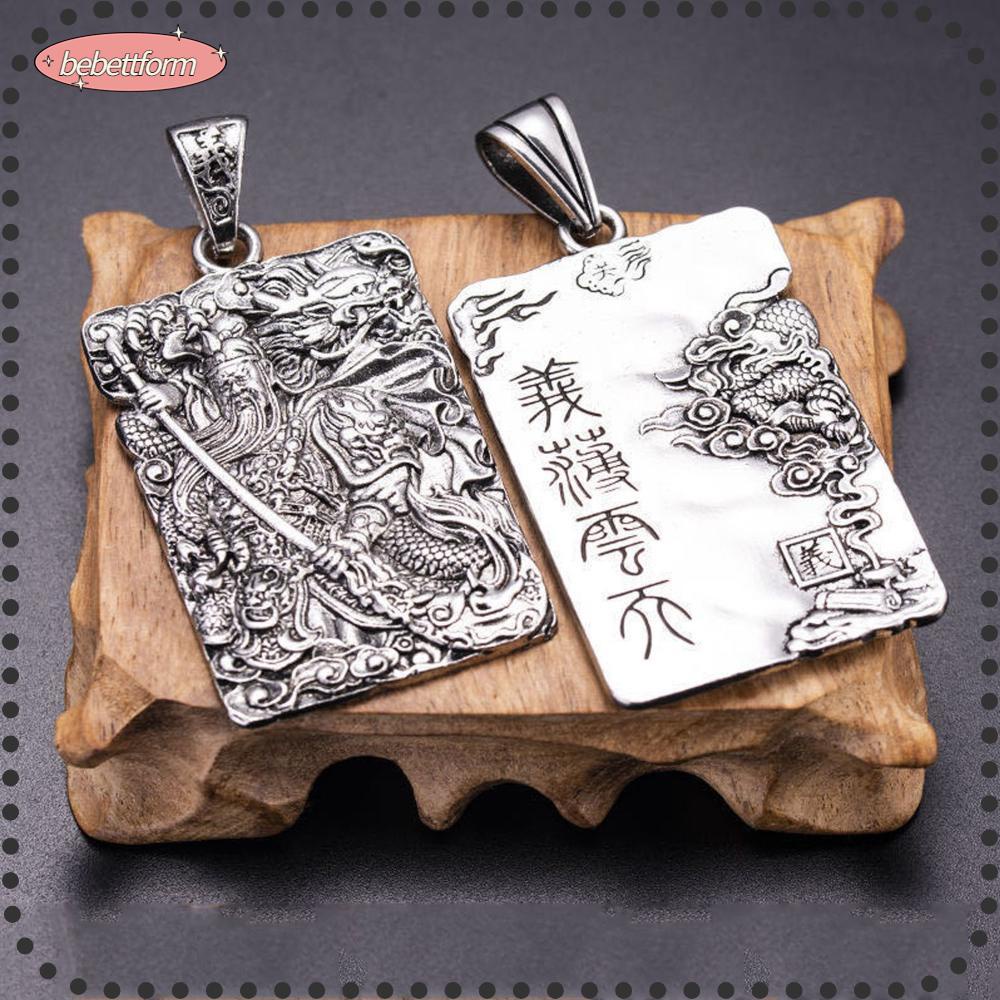Vòng cổ Mặt Hình Quan Công Gong Yibo Yuntian Cá Tính Cho Nam