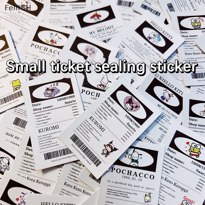 Bộ 65 Miếng Dán Trang Trí Sổ Tay Chống Thấm Nước Họa Tiết Vé Máy Bay Hoạt Hình Dễ Thương DIY 439br