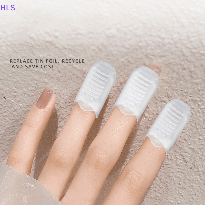 Bộ 5 Kẹp Ủ Tẩy Sơn Móng Tay Bằng Nhựa Tiện Dụng