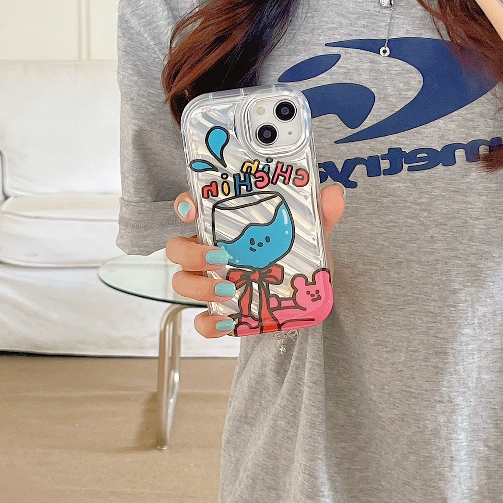 Ốp Điện Thoại TPU Mềm Chống Sốc Họa Tiết Hoạt Hình Cho iPhone 11 13 12 14 Pro Max