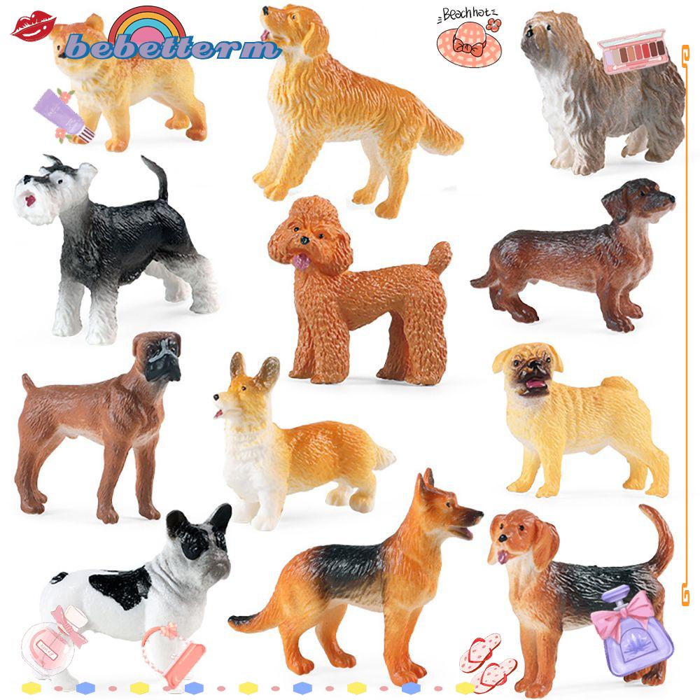 Bộ 12 Mô Hình Chú Chó Corgi Đáng Yêu Dùng Trang Trí