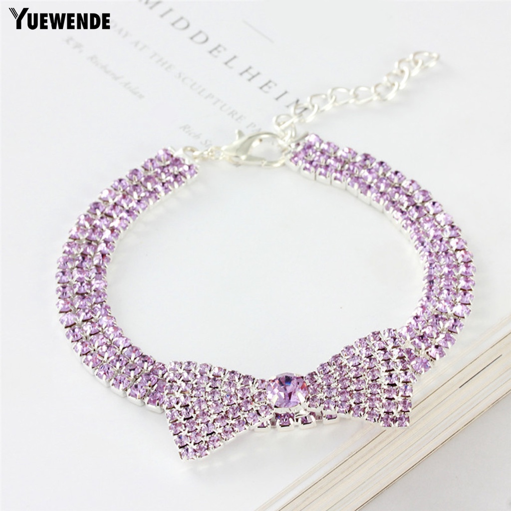 Vòng Cổ ĐíNh Đá ThờI Trang Cho Thú Cưng