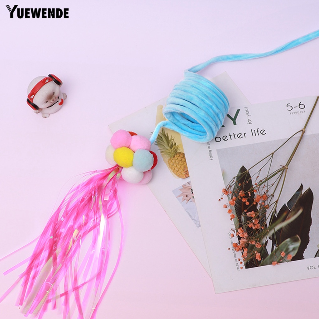 Đồ Chơi Nhồi Bông Treo Cửa Tự Dính Có Thể Thu Gọn Cho Mèo Cưng YQ.E