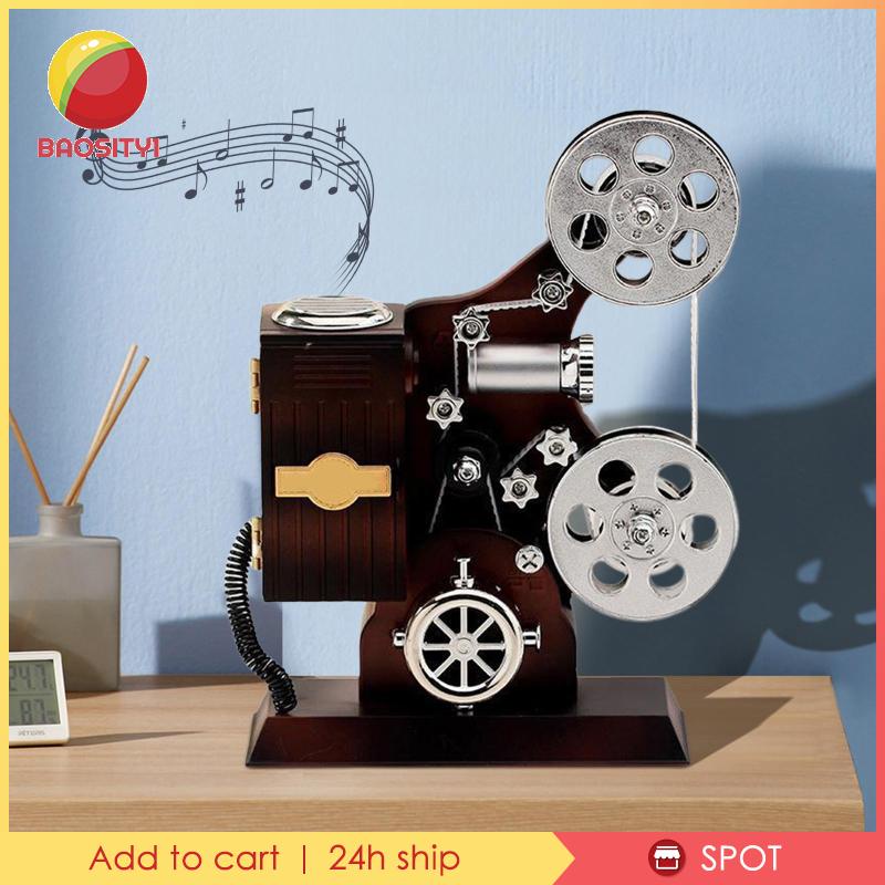 [Baosity1] Hộp Nhạc Phim Nghệ Thuật Trang Nhã Để Bàn Nhà / Ngày Lễ