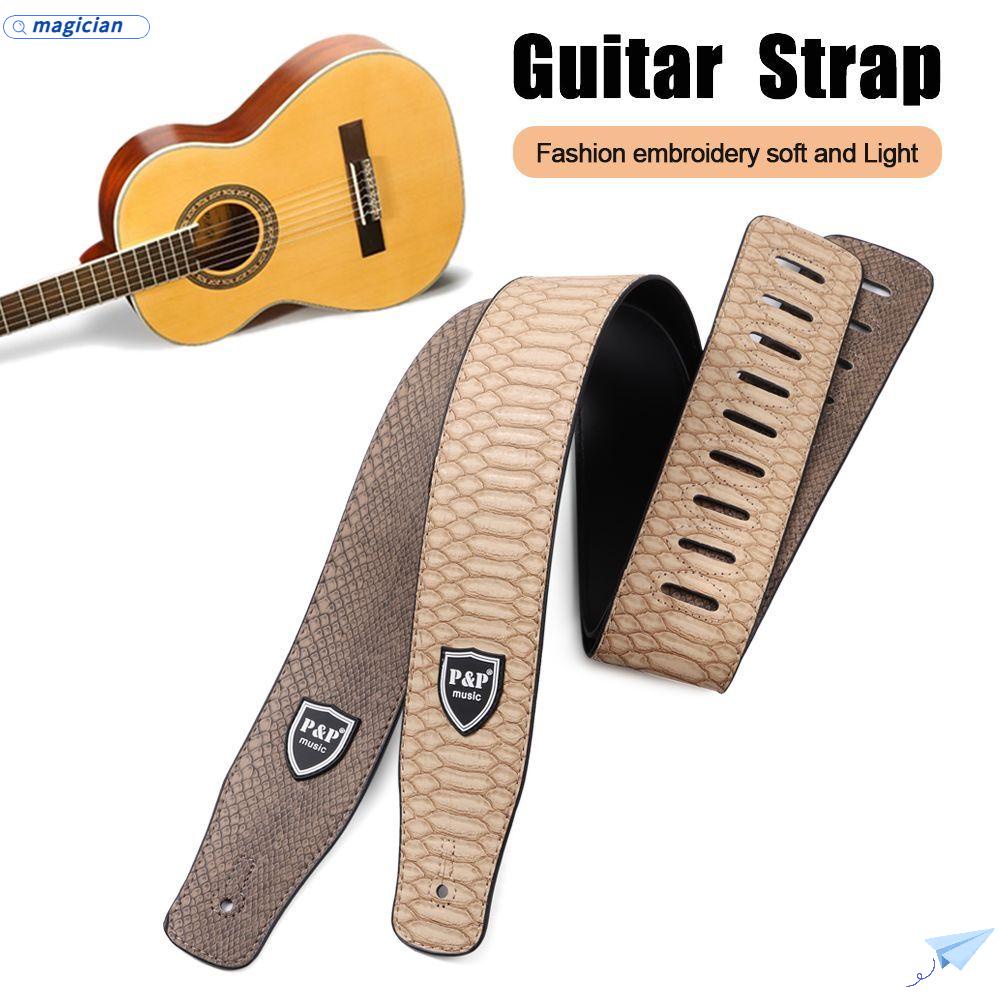 Dây Đeo Đàn Guitar Bản Rộng Tùy Chỉnh Tiện Dụng Cho Bé &amp; Người Lớn