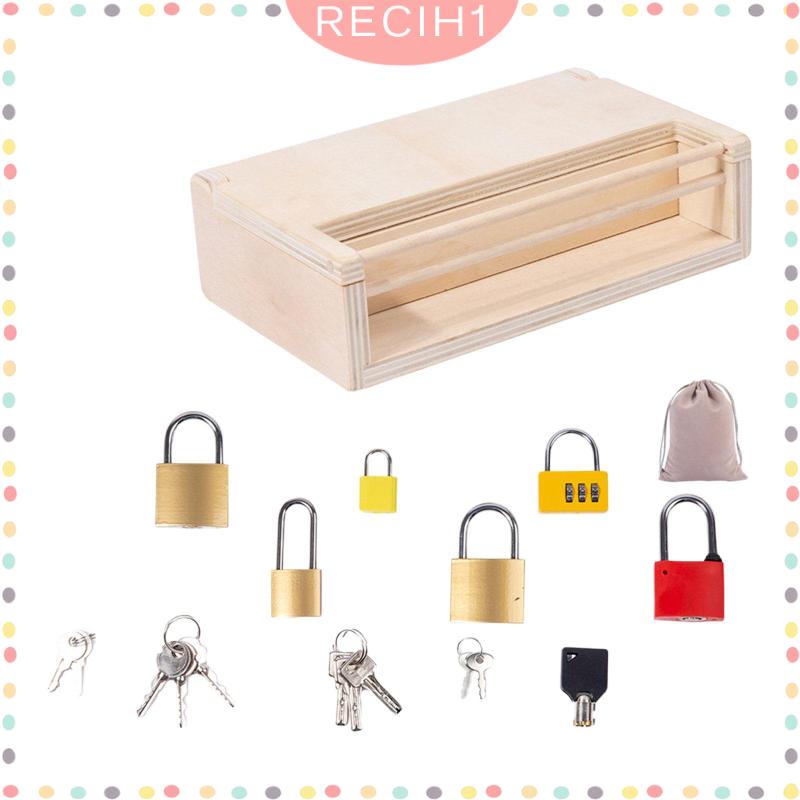 Bộ Đồ Chơi Khóa Di Động Phù Hợp Cho Trẻ Mẫu Giáo