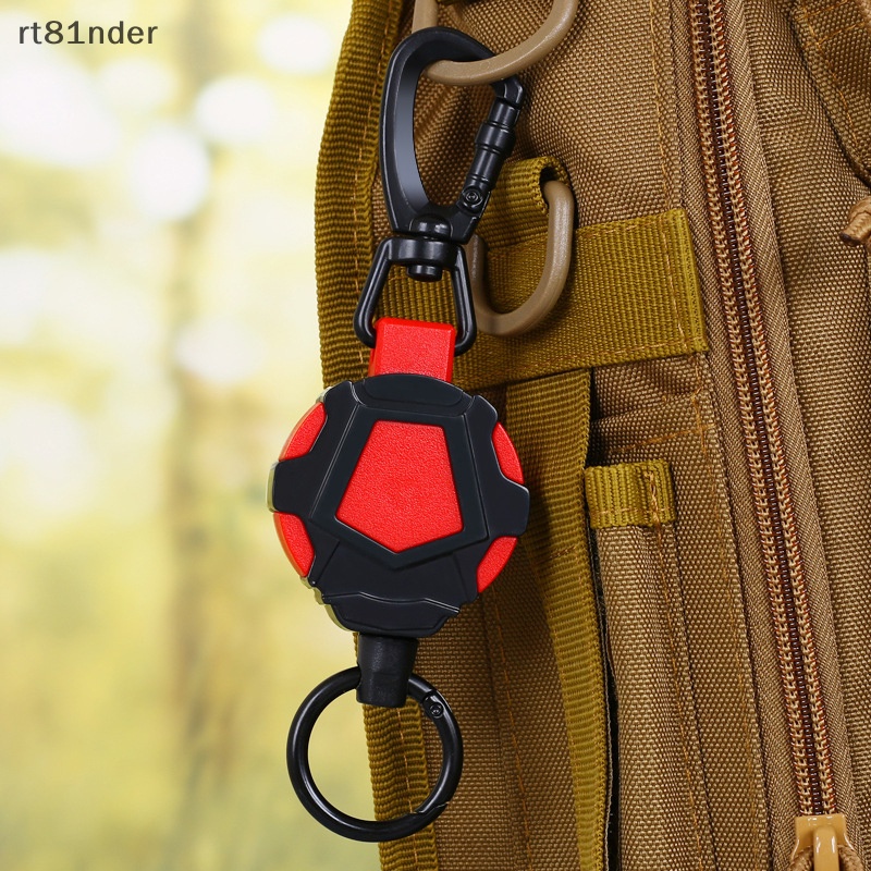 Rt Móc Chìa Khóa Có Thể Thu Gọn Kèm Dây Thép Chống Thất Lạc