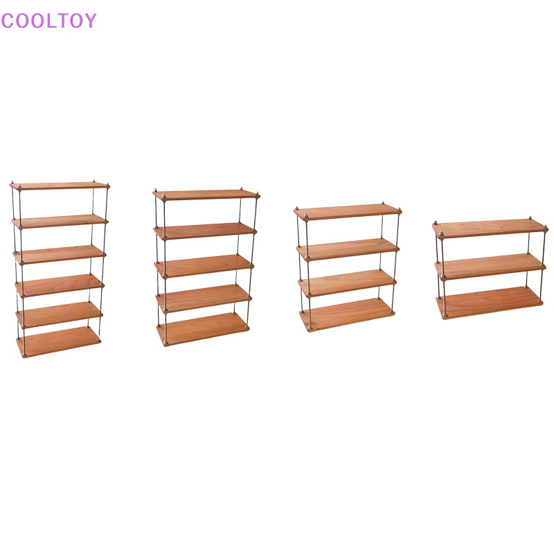 Kệ Đựng Sách Nhiều Tầng Trang Trí Nhà Búp Bê 1: 6