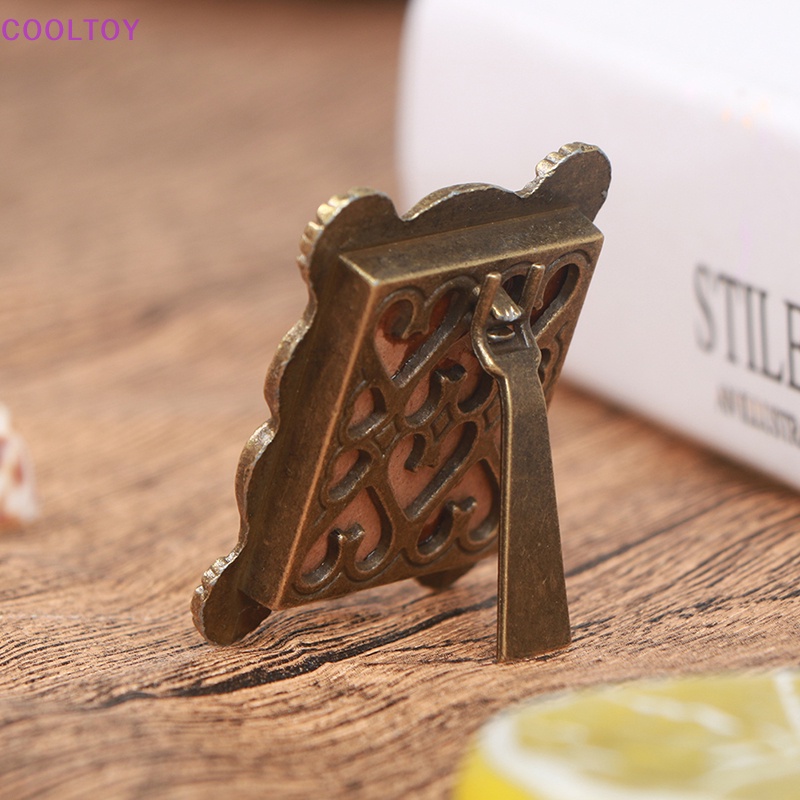 Cooltoy 1 Bộ Khung Ảnh Cổ Điển Thu Nhỏ 1: 12 Trang Trí Nhà Búp Bê