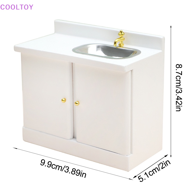 Bồn Rửa Mini Tỉ Lệ 1: 12 Trang Trí Nhà Búp Bê