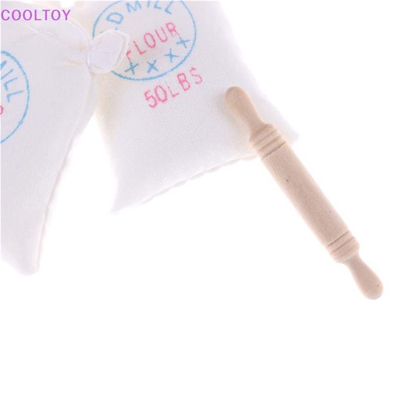 Cooltoy Bột Và Túi Bột Lăn Đồ Chơi DIY Cho Nhà Búp Bê 1: 12