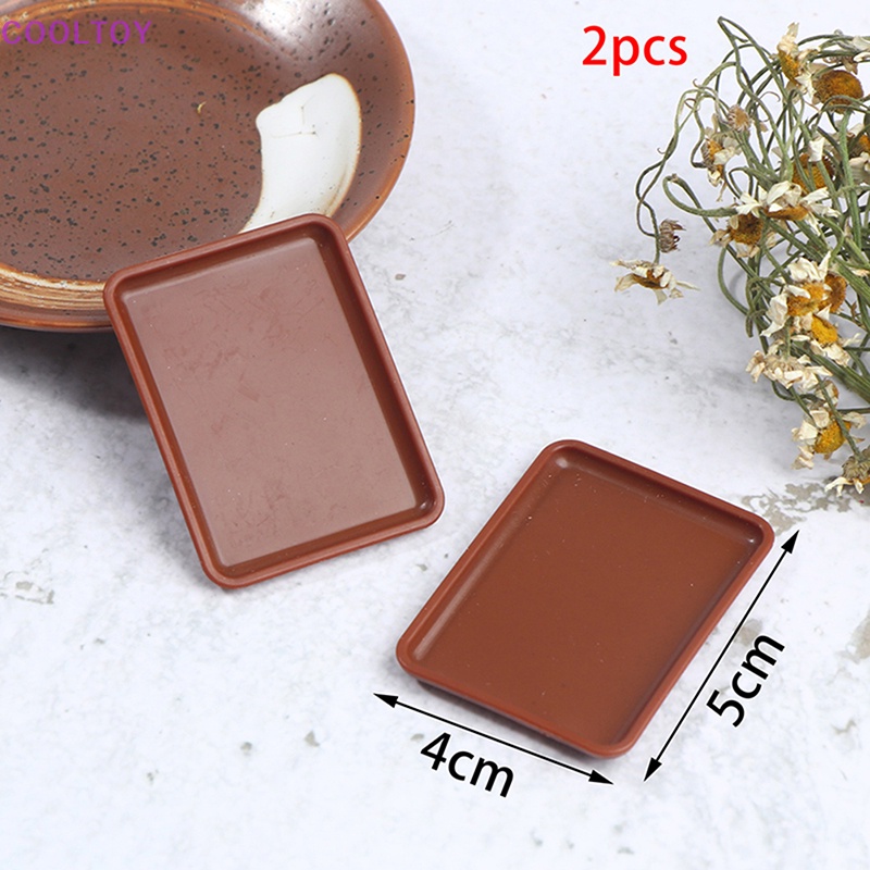 Cooltoy Set 2 Dĩa Đồ Chơi Mô Phỏng Dụng Cụ Nhà Bếp Cho Nhà Búp Bê