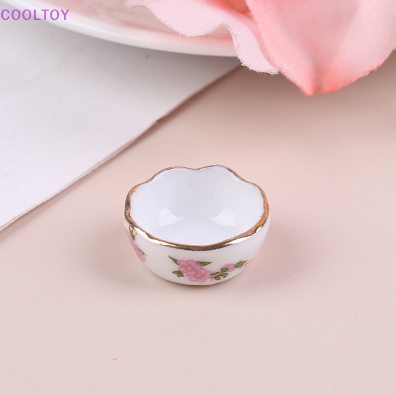 Mô Hình Đĩa Tráng Miệng 1: 12 Dùng Để Trang Trí Nhà Búp Bê