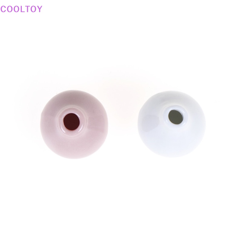 Cooltoy set 2 Bình Hoa Mini Tỉ Lệ 1: 12 Trang Trí Nhà Búp Bê