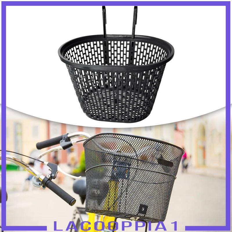 [Lacooppia1] Giỏ Đựng Đồ Gắn Phía Trước Xe Đạp Trọng Lượng Nhẹ Bền Bỉ