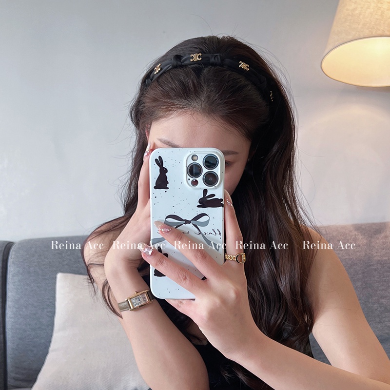 Băng Đô Cài Tóc Satin Màu Đen Thời Trang Xuân Hè 2023 Cho Nữ