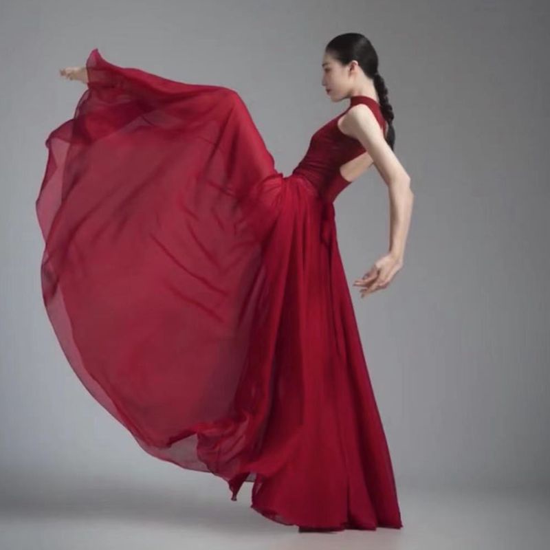 Chân Váy Xòe Dài 720 Độ Dùng Biểu Diễn Múa Cổ Điển