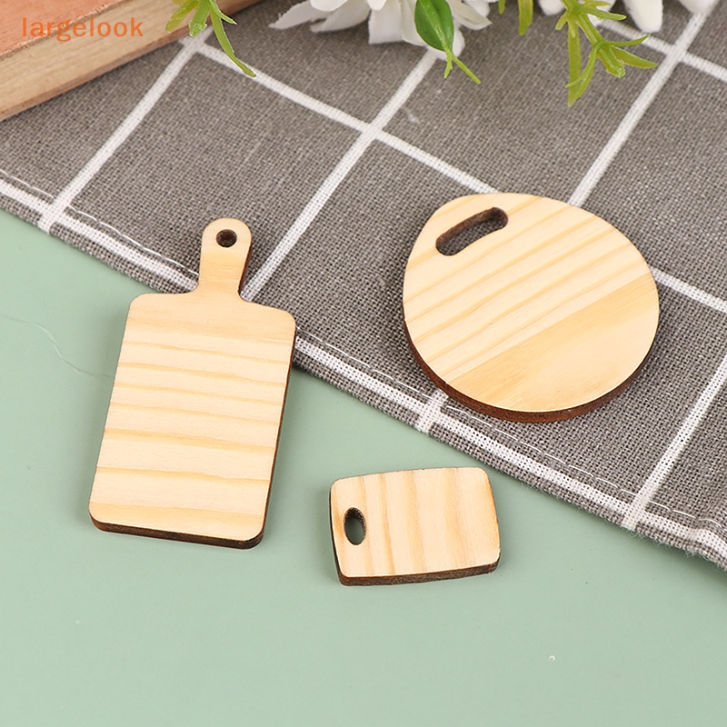 Mô Hình Tấm Thớt Mini Dùng Trang Trí Nhà Búp Bê