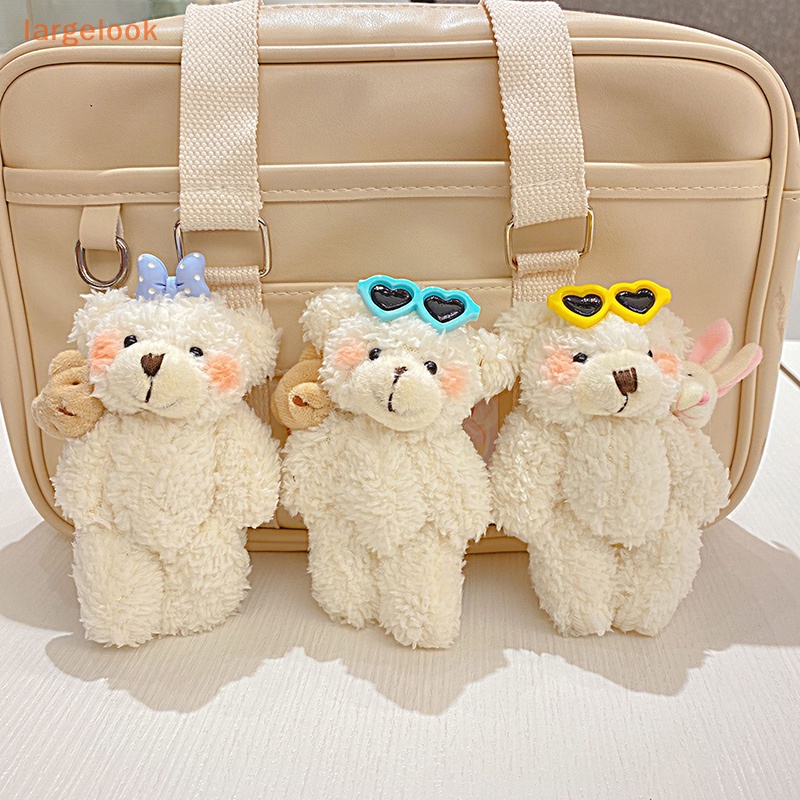 1 Móc Khóa Hình Gấu Bông Mềm Mại Đáng Yêu