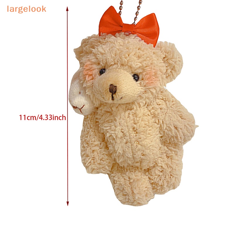 1 Móc Khóa Hình Gấu Bông Mềm Mại Đáng Yêu