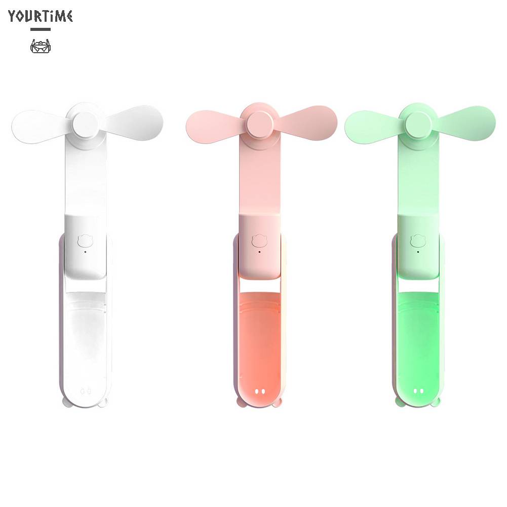 Quạt Điện Làm Mát Cầm Tay 3 Bánh Răng Có Thể Điều Chỉnh Dùng Trong Nhà / Ngoài Trời