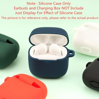 Vỏ bảo vệ hộp sạc tai nghe baseus bowie e8 / e3 / m2 / m2s tws bằng silicone chống rơi kèm khóa cài