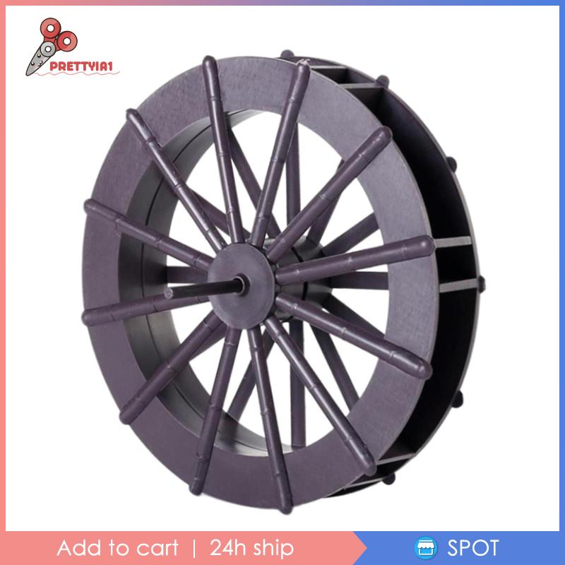 [Prettyia1] Mô Hình Bánh Xe Xoay Đài Phun Nước Phong Thủy Tự Làm