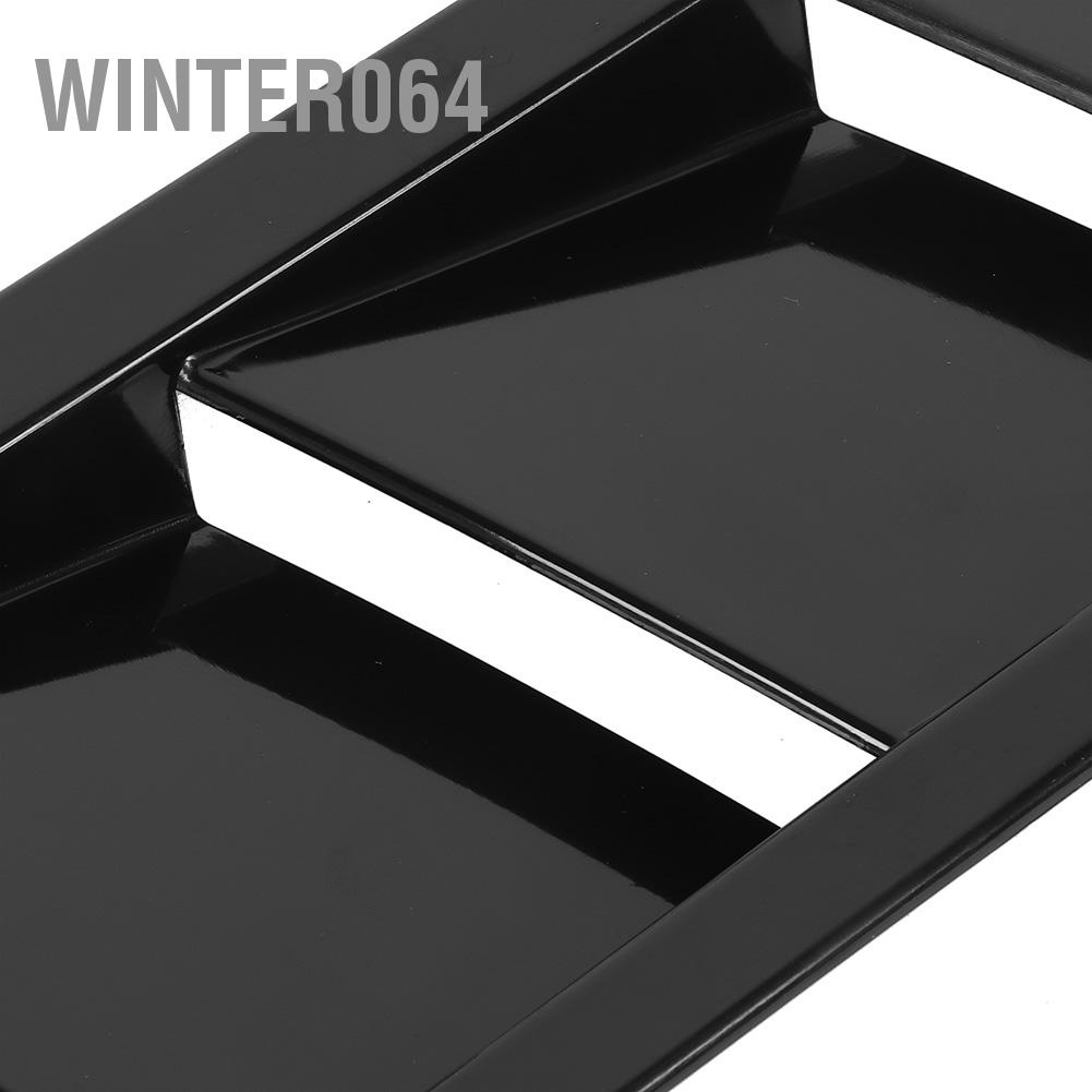 Winter064 2 Chiếc Đa Năng Hood Cửa Hút Không Khí Bảng Viền Bonnet Louver Làm Mát Lỗ Thông Hơi Bao Trang Trí Ngoại Thất Ô Tô