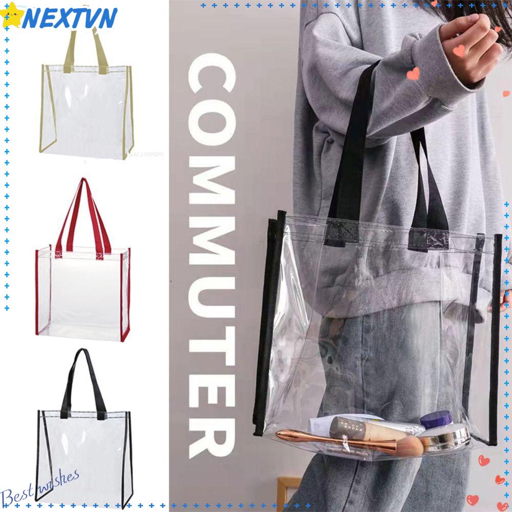 Túi Đeo Chéo Bằng PVC Trong Suốt Thời Trang Mùa Hè