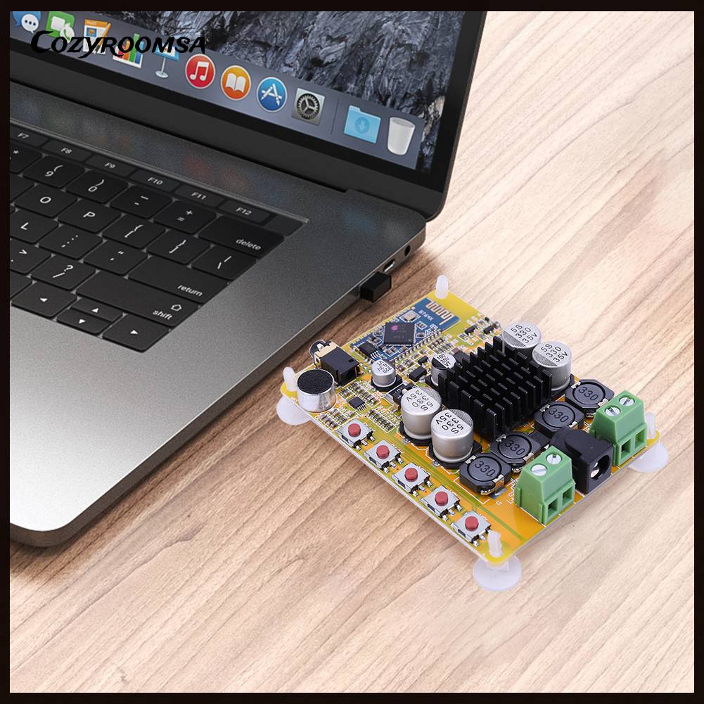 Mô Đun Khuếch Đại Âm Thanh Kỹ Thuật Số TDA7492 DC10-25V Bluetooth 4.0 Có Cổng AUX