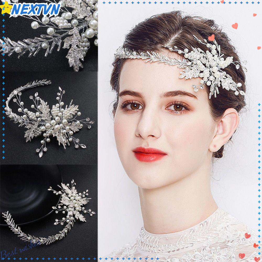 Băng Đô Cài Tóc Phong Cách Bohemian Cho Cô Dâu