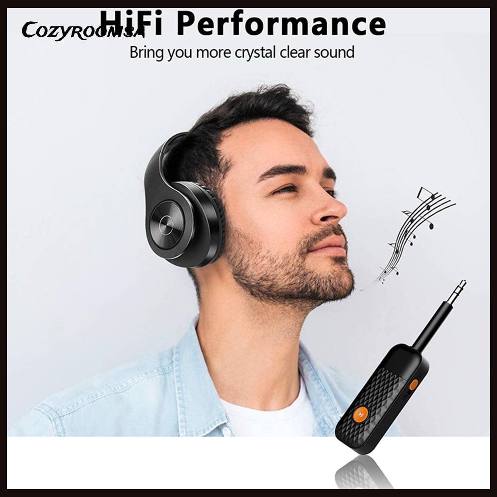 Bộ Thu Tín Hiệu Bluetooth 5.2 Không Dây 3.5MM Cho Tai Nghe / TV