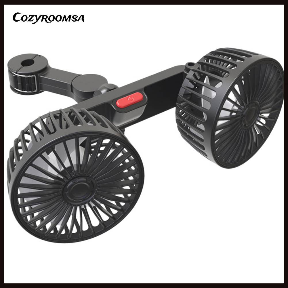 Quạt Thông Gió Hai Đầu 12V / 24V Cho Xe SUV