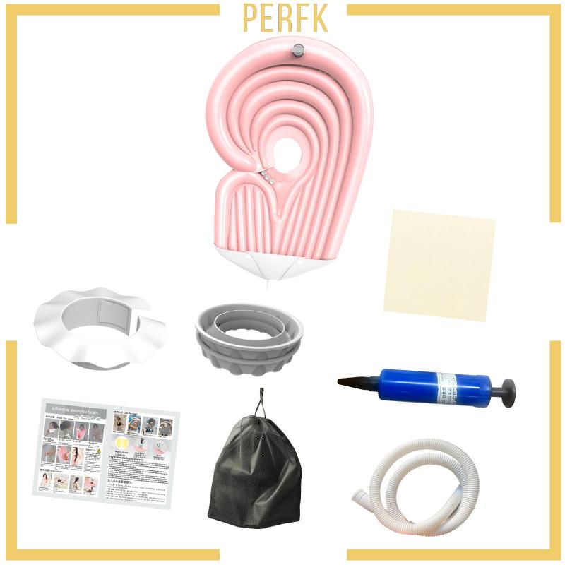 Giường Gội Đầu Bơm Hơi Tiện Dụng Cho Người Già Và Trẻ Em