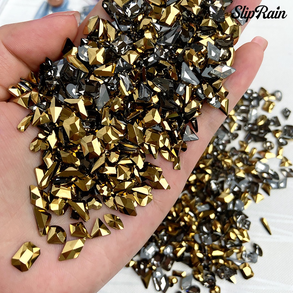❀Túi 50 Hạt Cườm 3D Lấp Lánh Đính Móng Nghệ Thuật