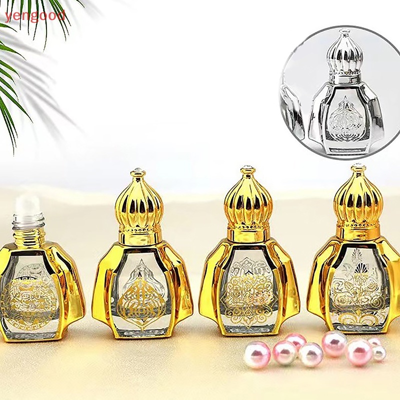 Bình Thủy Tinh Đựng Nước 10ml Có Con Lăn Tiện Dụng